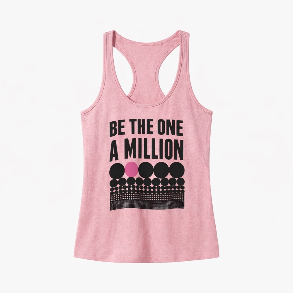 FREE WITH PURCHASE: AS-IS "Be the‎ One in a Million" Yogi Tank  - Small